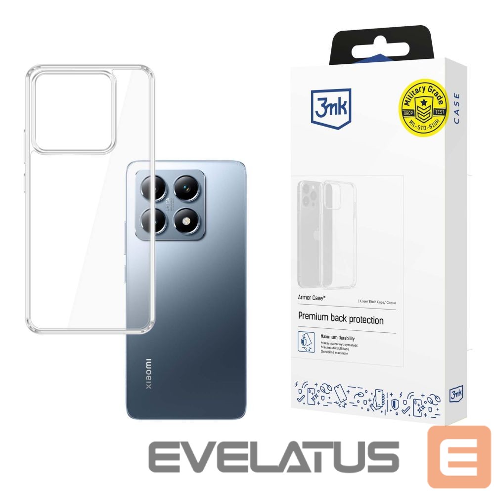 Citas preces 3MK 3mk Armor Case for Xiaomi 14T - transparent