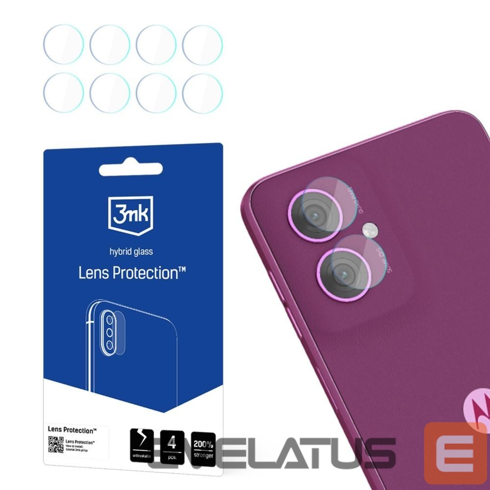 Citas preces 3MK 3mk Lens Protection Hybrid Camera Glass for Motorola Moto G55 5G