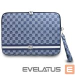 Citas preces DKNY  DKNY Sleeve Checkered Pattern Printed Stripes 14" Laptop Case - Blue 