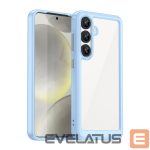Citas preces Hurtel  Outer Space Case with Gel Frame for Samsung Galaxy S25 - Blue 