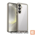 Citas preces Hurtel  Outer Space Case with Gel Frame for Samsung Galaxy S25+ - Clear Black 