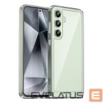Citas preces Hurtel  Outer Space Case with Gel Frame for Samsung Galaxy S24 FE - Transparent 