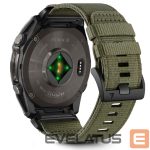Citas preces Tech-Protect  Tech-Protect Nylon strap for Garmin Fenix 5X / 5X PLUS / 6X / 6X PRO / 7X / 8 (51 mm) - green 