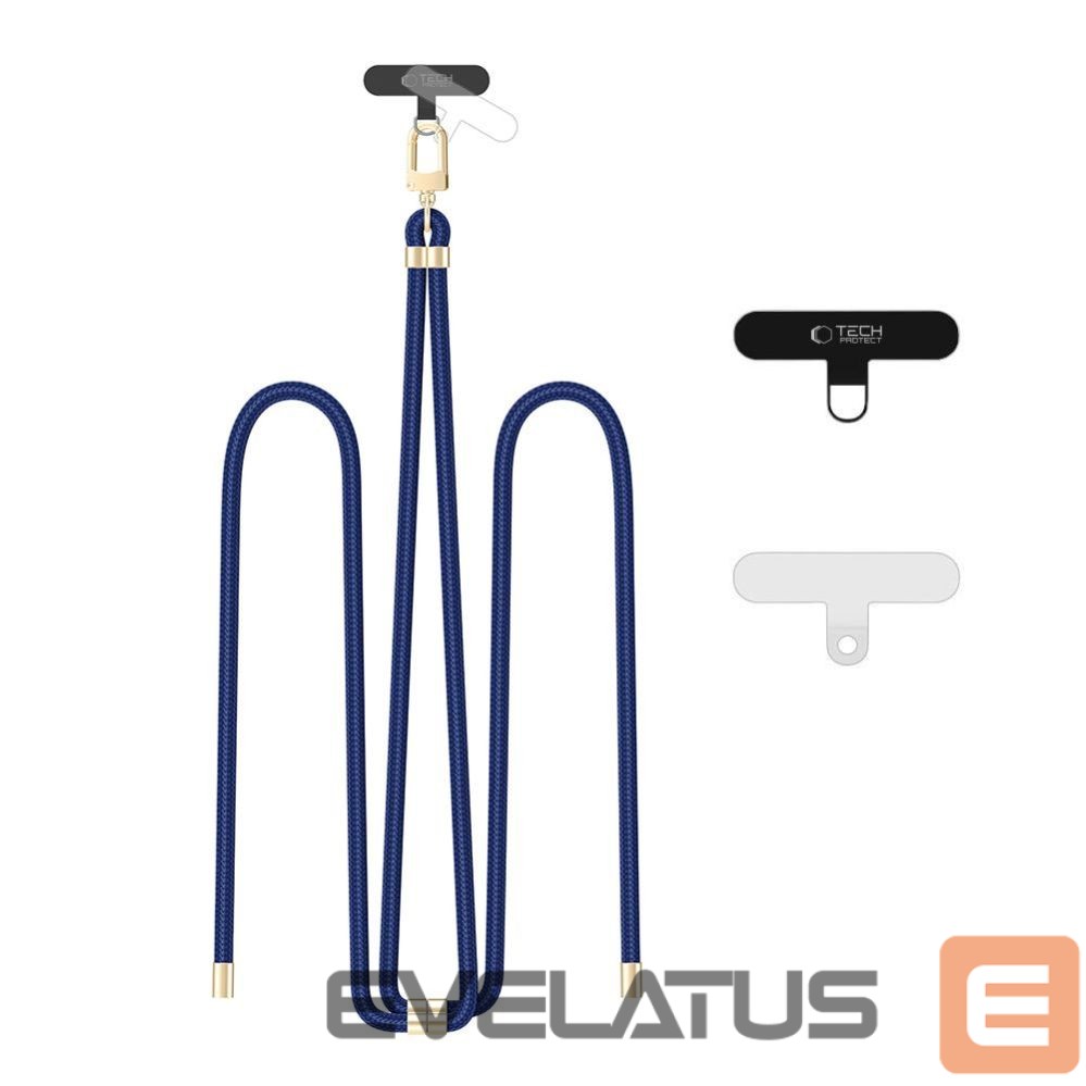 Citas preces Tech-Protect Tech-Protect C7S Rope Crossbody Strap Leash - Blue