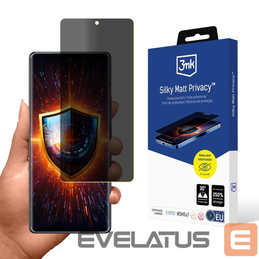 Citas preces 3MK 3mk Silky Matt Privacy Privacy Screen Protector for Infinix Note 40 Pro