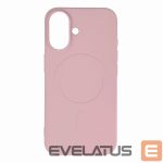 Aizmugurējais vāciņš Hurtel  Liquid Silicone Case with MagSafe for iPhone 16e - Pink 