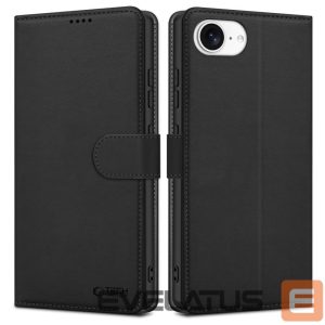 Citas preces Tech-Protect  Tech-Protect Wallet Case for iPhone 16e - Matte Black 