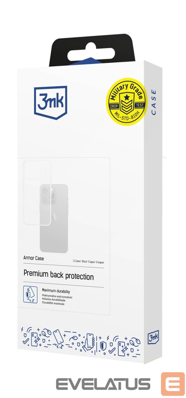 Citas preces 3MK 3mk Armor Case for Samsung Galaxy S26+ - transparent