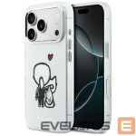 Citas preces Karl Lagerfeld  Karl Lagerfeld Karl & Choupette Back MagSafe Case for iPhone 17 Pro Max - Clear 