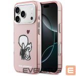 Citas preces Karl Lagerfeld  Karl Lagerfeld Karl & Choupette Back MagSafe Case for iPhone 17 Pro Max - Pink 