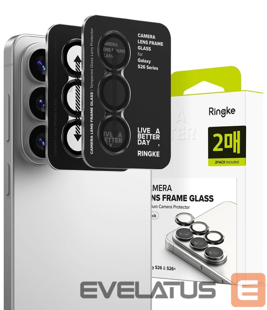 Citas preces Ringke Ringke Camera Frame Protector 2-Pack for Samsung Galaxy S26 / S26+ - Black