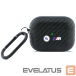 Citas preces BMW  BMW Carbon Metal Logo Case for AirPods Pro 3 - Black 