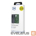 Citas preces 3MK  3mk Smoke MagCase for Samsung Galaxy S24 - Green-Translucent 
