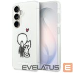 Citas preces Karl Lagerfeld  Karl Lagerfeld IML Karl&Choupette MagSafe Case for Samsung Galaxy S26 - Transparent 