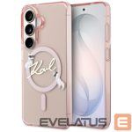 Citas preces Karl Lagerfeld  Karl Lagerfeld IML KC Script MagSafe Case for Samsung Galaxy S26 - Pink 