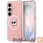Citas preces Karl Lagerfeld  Karl Lagerfeld IML Repeated Choupette MagSafe Case for Samsung Galaxy S26 Plus - Pink 