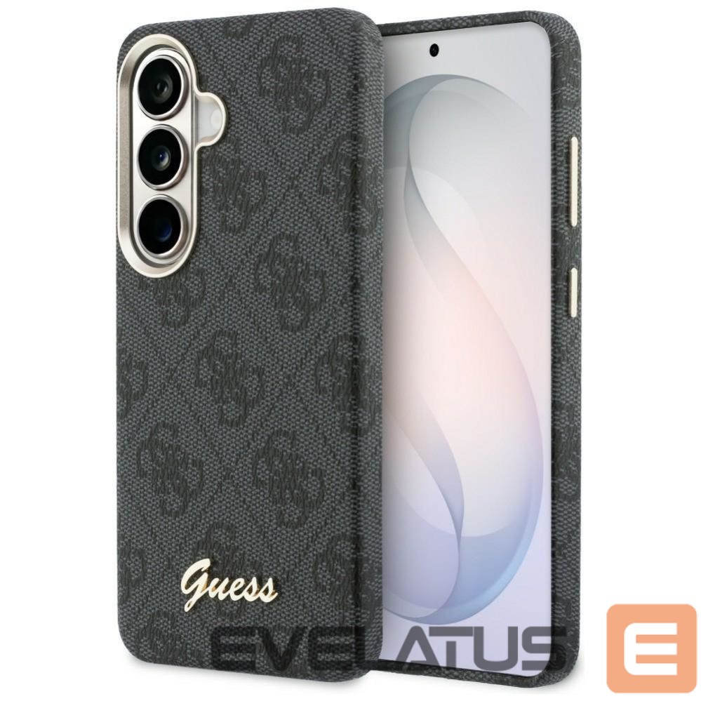 Citas preces Guess Guess 4G Script MagSafe Case for Samsung Galaxy S26 - Black
