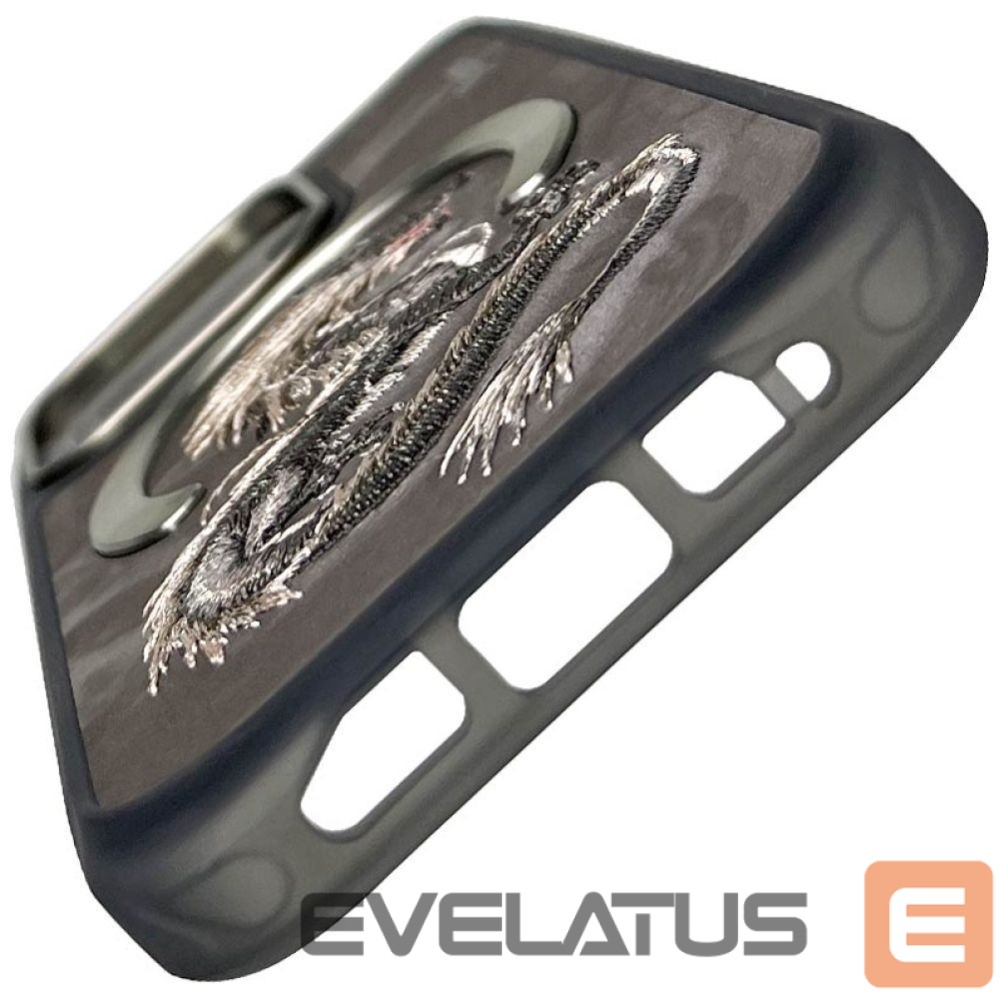 Citas preces Nimmy Nimmy Dragon MagSafe Case for iPhone 16 Pro - Gray