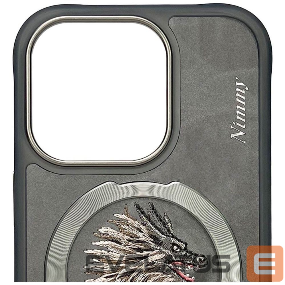 Citas preces Nimmy Nimmy Dragon MagSafe Case for iPhone 16 Pro - Gray