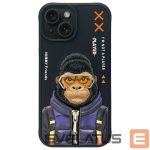 Citas preces Nimmy  Nimmy Cool&Cute 2.0 Monkey case for iPhone 15 - black 