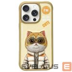 Citas preces Nimmy  Nimmy Cool&Cute 2.0 Cat Case for iPhone 16 Pro - Green 