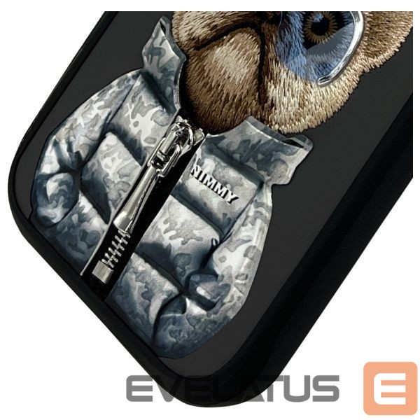Citas preces Nimmy Nimmy Cool&Cute 2.0 Dog Case for iPhone 16 Pro Max - Black