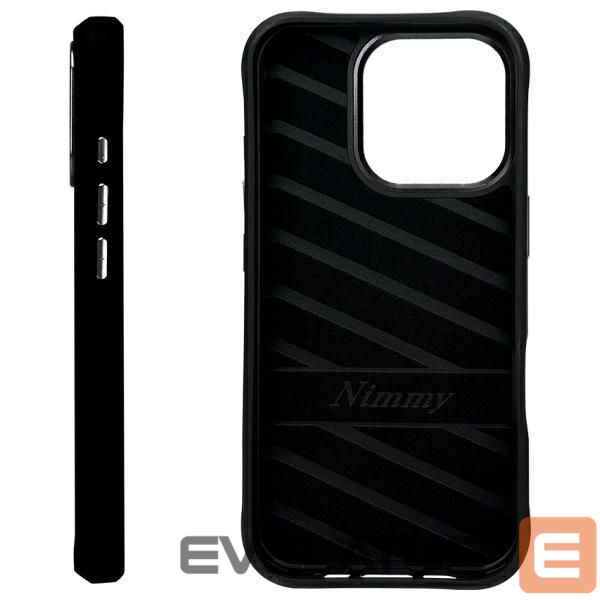 Citas preces Nimmy Nimmy Cool&Cute 2.0 Dog Case for iPhone 16 Pro Max - Black