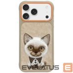 Citas preces Nimmy  Nimmy Big Eyed Pet 2.0 Cat Case for iPhone 17 Pro Max - Beige 