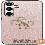 Citas preces Guess  Guess Big 4G Classic Logo Case for Samsung Galaxy S25 FE - Pink 
