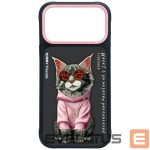Citas preces Nimmy  Nimmy Glasses Cool Cat case for iPhone 17 - black 