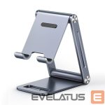 Auto turētājs Ugreen  Ugreen metal aluminum folding phone holder tablet gray (LP263 80708) 