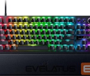 Datora tastatūra Razer  Klaviatūra Razer Huntsman V3 Pro Tenkeyless Black 