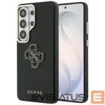 Aizsargstikls Guess - GUESS case for SAMSUNG S26 Ultra GUHCS26L5PS4RGGK (Grained Big 4G Metal Logo) black 