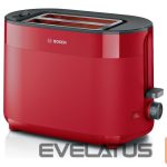 Tosters Bosch  Compact Toaster | TAT2M124 MyMoment | Power 950 W | Number of slots 2 | Housing material Plastic | Red 