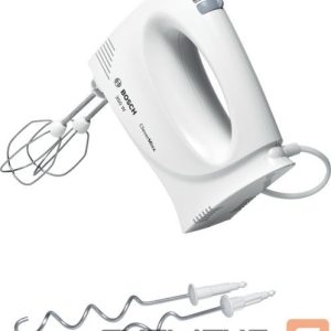 Mikseri un blenderi Bosch  Hand Mixer MFQ3030 Hand Mixer 350 W Number of speeds 4 Stainless steel/Plastic Turbo mode White 