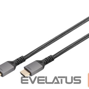 Monitoru piederums Digitus  8K HDMI Ultra High Speed Connection Cable | DB-330200-020-S | 2 m 