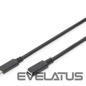 Kabelis Digitus  USB Type-C extension cable, Type-C - C | AK-300210-015-S 