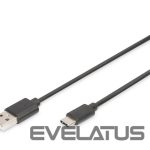 Kabelis Digitus  USB Type-C connection cable, Type USB-A to USB-C | AK-300154-018-S 