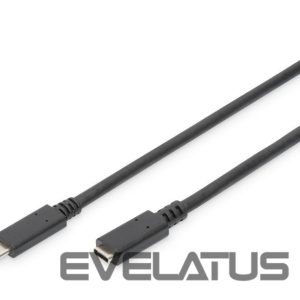 Kabelis Digitus  USB Type-C Gen2 extension cable, Type-C to C | AK-300210-007-S 