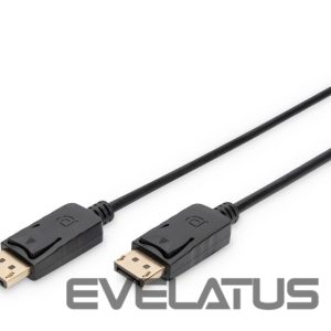 Monitoru piederums Digitus  | DisplayPort Connection Cable | AK-340103-030-S | 3 m 