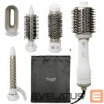 Matu veidotāji Adler  5-in-1 Curling Iron-Dryer | AD 2027 | Number of heating levels 2 | 1200 W | White/Champagne 