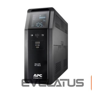 Serveri Schneider Electric  APC Back UPS Pro BR 1200VA, Sinewave,8 Outlets, AVR, LCD interface | 