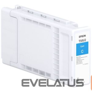 Aksesuāri un izejmateriāli EPSON  Singlepack UltraChrome XD3 Cyan T50U2 (350ml) | 