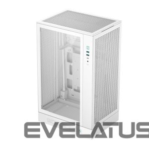 Datoru korpusi Deepcool  Case | CH270 DIGITAL WH | White | Mini Tower | Power supply included No 