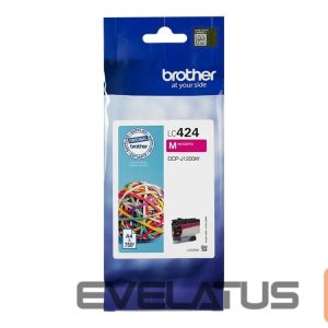 Aksesuāri un izejmateriāli Brother  LC-424M | Ink Cartridge | Magenta 