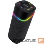 Bezvadu skaļrunis Sven  2.0 portable speaker SVEN PS-155, black, power output 2x5 W (RMS), TWS, Bluetooth, FM, USB, lithium battery Black