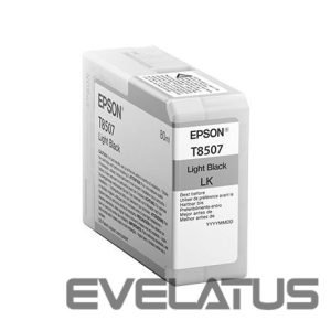Aksesuāri un izejmateriāli EPSON  T8507 Ink Cartridge, Light Black 