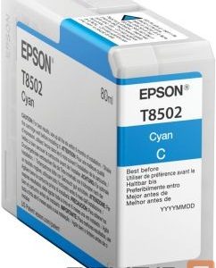 Aksesuāri un izejmateriāli EPSON  T8502 Ink Cartridge, Cyan 