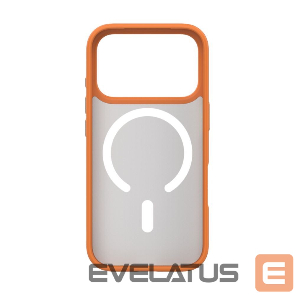 Aizmugurējais vāciņš Evelatus Apple iPhone 17 Pro Hybird Case With MagSafe PC+TPU Orange