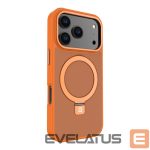 Aizmugurējais vāciņš Evelatus Apple iPhone 17 Pro Shield Case With MagSafe & Stand Matte Orange